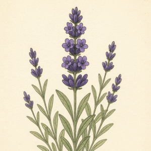 Vela de Lavanda